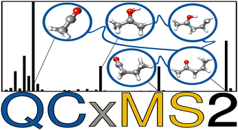 Graphical abstract: QCxMS2 – a program for the calculation of electron ionization mass spectra via automated reaction network discovery
