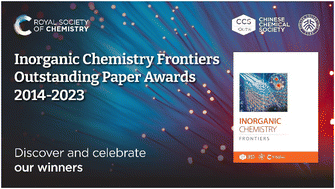 Graphical abstract: Inorganic Chemistry Frontiers Outstanding Paper Awards 2014–2023