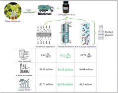 Graphical abstract: Techno-economic assessment of biodiesel-derived crude glycerol purification processes