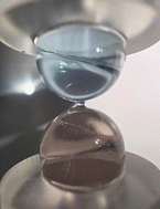 Graphical abstract: Capillary-induced adhesive contact dynamics determines dissipation and flow structure in wetted hydrogel packings
