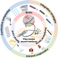 Graphical abstract: Emerging fiber-based neural interfaces with conductive composites