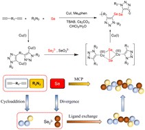 Graphical abstract: Copper-catalyzed multicomponent polymerization of elemental selenium for regioselective synthesis of poly(5-diselenide-triazole)s