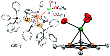 Graphical abstract: All-metal aromatic cationic palladium triangles can mimic aromatic donor ligands with Lewis acidic cations