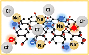 Graphical abstract: Mitigation of salt effect using graphene oxide as additives in plantation
