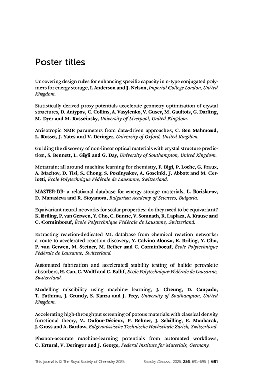 Poster list