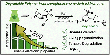 Graphical abstract: Controlled polymerization of levoglucosenone-derived enynes to give bio-based polymers with tunable degradation rates and high glass transition temperatures